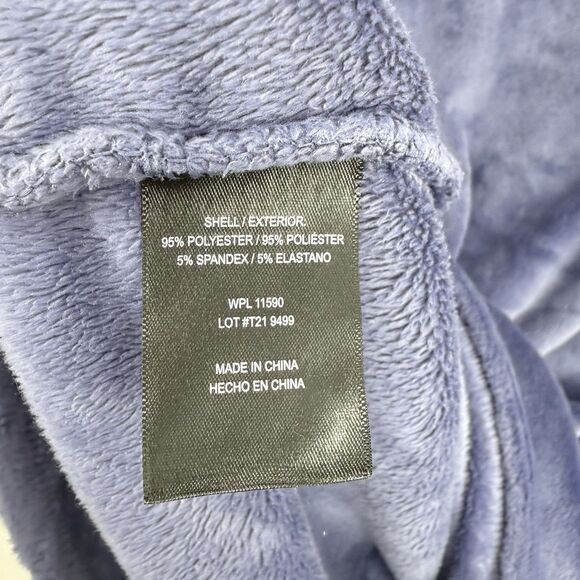 32 Degrees Heat Women's Cozy Plush Hooded Pullover Sleep Lounger -Purple -L / XL - Picture 13 of 16